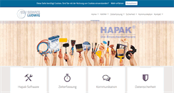 Desktop Screenshot of ludwig-edv.com